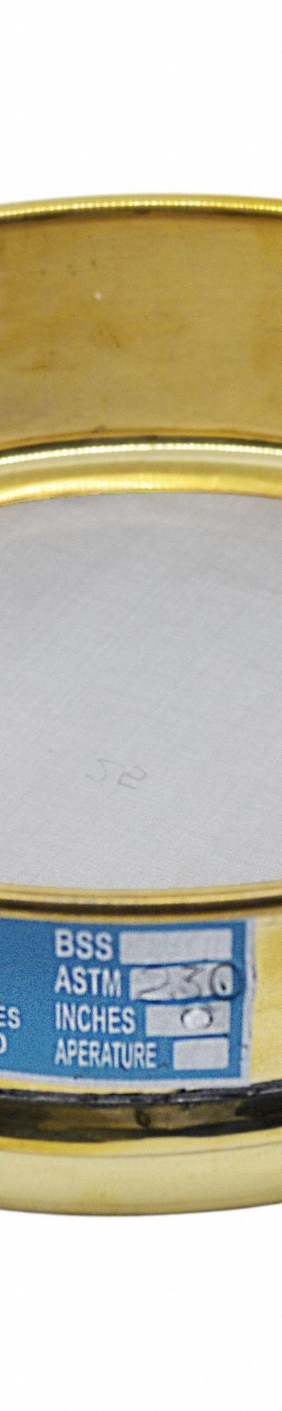 EISCO SCIENTIFIC Standard Stainless Steel Cloth Test Sieve: Stainless Steel - Standard Stainless Steel Cloth Test Sieves
