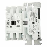 EATON NEMA Magnetic Contactor: Non-Reversing, 3 Poles, NEMA Size 0, 18 A, 240V AC (MPN CN15BN3BB). Key specifications — Brand: EATON.