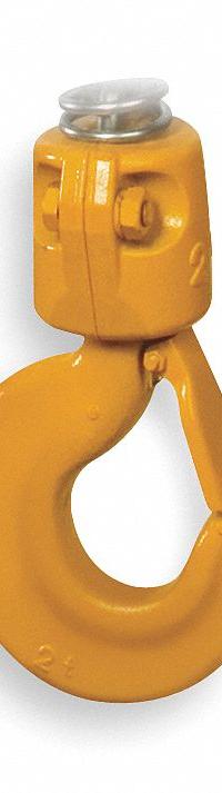HARRINGTON Bottom Hook Assembly: Electric Chain Hoists, 10,000 lb Compatible Load Capacity, ER2/NER2 (MPN ER2FR1011). Key specifications — Compatible Hoist Type: Electric Chain Hoists; Product Type: Bottom Hook Assembly; Compatible Series: ER2; Manufacturer Part Number: ER2FR1011; Included Components: Safety Latch.