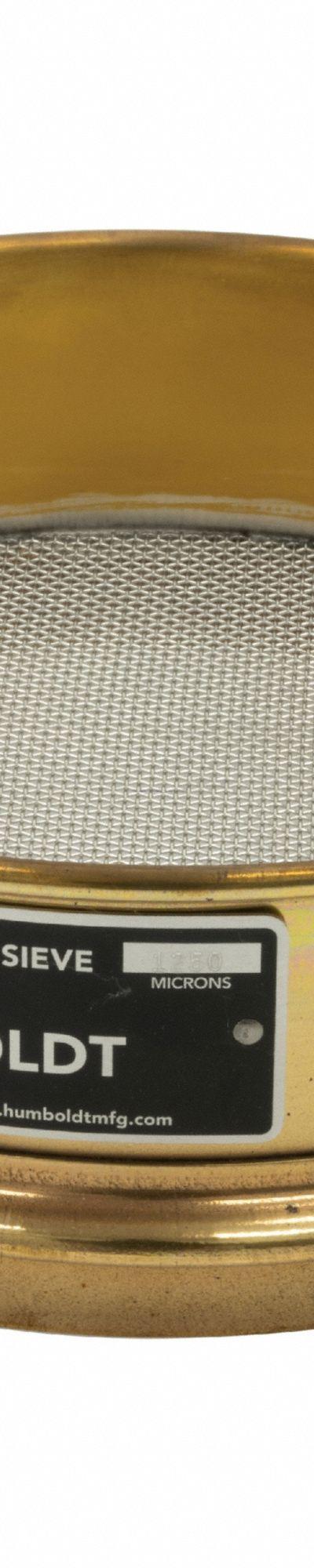 HUMBOLDT Standard Stainless Steel Cloth Test Sieve: Stainless Steel - Standard Stainless Steel Cloth Test Sieves