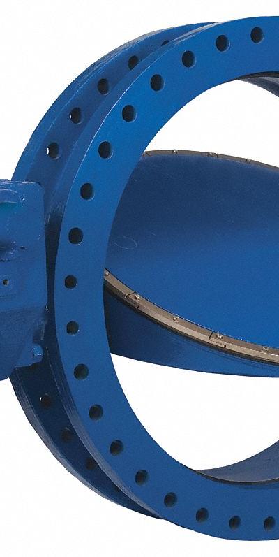 VAL-MATIC Butterfly Valve: 10 in Pipe Size - Cast Iron General-Service Butterfly Valves