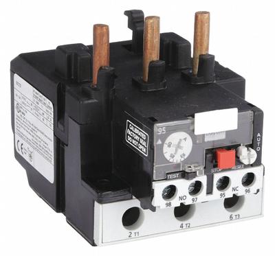Dayton Overload Relay: Thermal Protection, 3 Poles, 1NO/1NC, Phase Loss Sensitivity - IEC Thermal Overload Relays