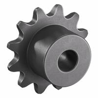 TSUBAKI Sprocket: One-Sided Hub, For Single Strands, 25, 12 Teeth, 0.966 in Pitch Dia, Steel (MPN 25B12). Key specifications — Brand: TSUBAKI.