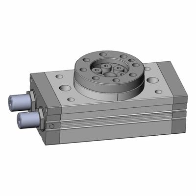 SMC Rotary Table: 190° Rotation Angle, 62.8 N-m Output Torque, 40 mm Bore Dia - Rotary Table Actuators