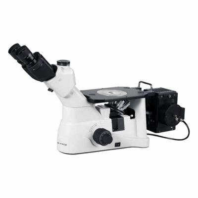 LAXCO, INC Microscope: Compound, Trinocular, 5X to 50X, 22 mm Optical Field of View - Inverted Microscopes