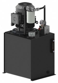MONARCH Hydraulic Power Unit: 4.5 gpm, 1,000 psi Max. Pressure, 3 hp, 15 gal Reservoir Capacity (MPN T3VC355C02F1-01). Key specifications — attr96342: 4.5 gpm; attr96346: 1 Stage Gear; attr96347: Vertical; attr96349: 3; attr98854: MONARCH.