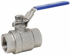 DIXON VALVE & COUPLING Manual Two-Way Ball Valve: 1 in, 316 Stainless Steel, Straight Valve Body (MPN SSLBV100). Key specifications — Brand: DIXON VALVE & COUPLING; Handle: Locking Lever.