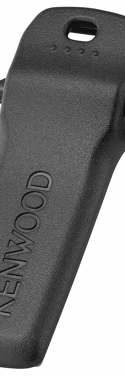 KENWOOD Belt Clip: Fits Kenwood, Black, Plastic, Belt Clips, Plastic - Kenwood-Compatible Carrying Accessories