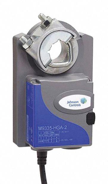 JOHNSON CONTROLS Actuator: Dampers, Floating Point/On/Off/Proportional, Non-Spring Return - Non-Fail-Safe Actuators