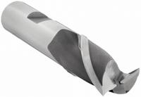 OSG Square End Mill: Cobalt, 2 Flute, 19 mm Mill Dia, 33.33 mm LOC, 90.4 mm OAL (MPN 5803100)