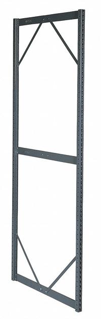 EDSAL Adjustable Upright: 72 in Overall Ht, 16 ga, Baked Enamel, Gray (MPN 5800RE). Key specifications — Overall Depth: 24 to 48 in; Color: Gray; Finish: Baked Enamel; Brand: EDSAL.