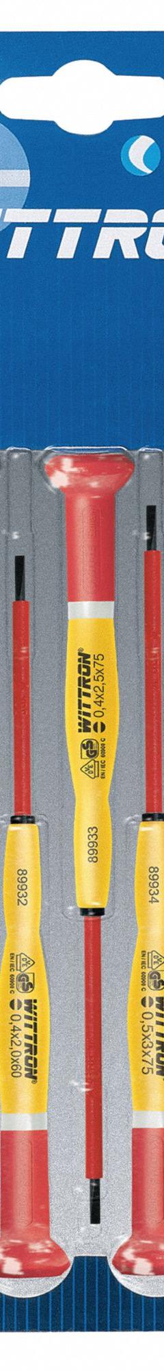 WITTE Insulated Precision Screwdriver Set: 1-10 Pieces, 7 Pieces, Phillips/Slotted Tip, Cushion Grip (MPN 9T 89377). Key specifications — attr1205274: WITTE; attr1205269: 7/64 in.