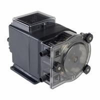 STENNER Peristaltic Chemical Metering Pump: 120V AC, 1/16 hp HP, 60 gpd Max. Flow Rate, Santoprene (MPN S4V7X). Key specifications — Tubing Material: Santoprene; Brand: STENNER; Reproducibility: ±2.0%.
