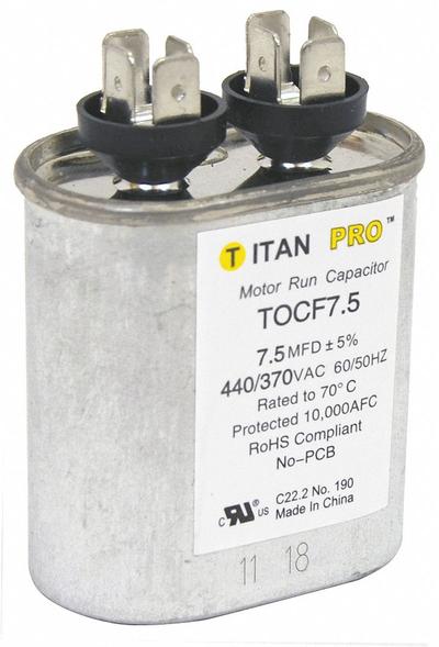 TPI Motor Run Capacitor: 61903012. Key specifications — Manufacturer Part Number: 61903012. - Accessories for HVACR Motors