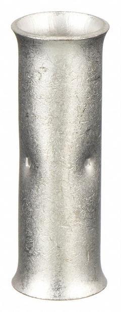 QUICKCABLE Open Barrel Splices: 2/0 AWG Wire Size, 1.87 in, Tin Plated Copper Barrel, 2 Die (MPN 6655-525-010). Key specifications — Die Code: 2; Brand: QUICKCABLE; Color Code: None.
