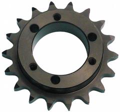 TSUBAKI Sprocket: For 40 Chain, 18 Teeth, 2.879 in Pitch Dia, 3.14 in Outside Dia, Steel (MPN 40JA18). Key specifications — Brand: TSUBAKI; Required Bushing Series: JA.