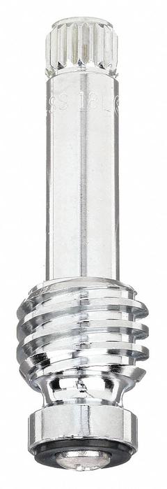 T&S BRASS Cartridge: For Spindle, Hot Series, Use with Hot Water, Brass, Chrome, 2 1/2 in Overall Lg (MPN 000811-25). Key specifications — Compatible Series: Spindle, Hot; For Water Temperature: Hot; Compatible Brand: T&S Brass; Product Type: Spindle; Includes: (1) Seat Washer; Material: Brass.