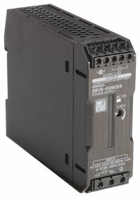 OMRON DC Power Supply: DIN Rail, 60 W Output Power - Rated, 2.5 A Current - Output, Single Phase (MPN S8VK-G06024). Key specifications — attr1044898: Single; attr1044874: Metal; attr1044879: 100 to 240V AC; attr211400: OMRON.