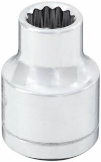 WESTWARD Socket: SAE, 3/8 in Drive Size, 11/32 in Socket Size, 12-Point, Std, Chrome, Socket (MPN 53YT02). Key specifications — attr1204417: WESTWARD; attr1204392: Chrome.