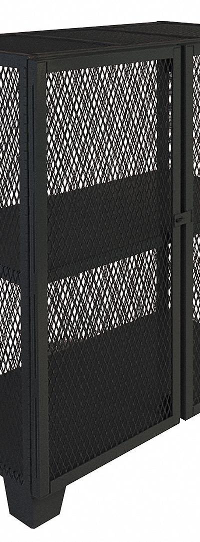 JAMCO Storage Cabinet: 60 in x 36 in x 54 in - Industrial Ventilated Shelf Cabinets