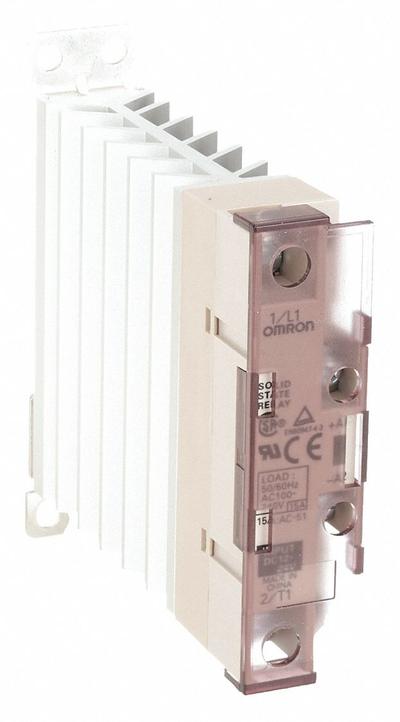 OMRON Solid State Relay: DIN-Rail & Surface Mounted, 15 A Max Output Current - Combination DIN-Rail & Surface-Mounted Relays