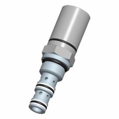 BUCHER HYDRAULICS Cartridge Valve: Screw-In, Two Positions, Screwdriver Adjustment, Three-Way, BSPP (MPN AODV-10-N-3A-0-1B). Key specifications — attr1012059: AODV-10-N-3A-0-1B; attr1250696: AODV; attr1011660: Nitrile; attr1011632: Screwdriver; attr1011635: BUCHER HYDRAULICS; attr1011644: C10-30.