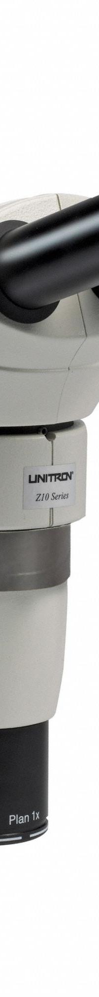 UNITRON Microscope: Stereo, Binocular, 0.8X to 8X, 24 mm Optical Field of View, 8 in x 6 in, 78 mm (MPN 11140). Key specifications — attr1026045: 8 in x 6 in; attr1026048: UNITRON; attr1026055: No; attr1026068: 80X; attr1026078: 0.8X to 8X; attr1026095: 78 mm.