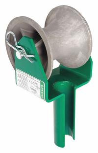 GREENLEE Cable Puller Sheave: 5 in Sheave Wd, 1,750 lb Max, Aluminum (MPN 441-2). Key specifications — attr531818: GREENLEE; attr534204: Feeding Sheave; attr534202: Aluminum.