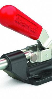 DE-STA-CO Straight Line Clamp: Flange Base Mounting, Std Horizontal Handle, 1.59 in Arm Lg, 3/8-16 (MPN 608). Key specifications — attr668705: 3/8-16; attr668707: 210203; attr668201: DE-STA-CO.