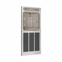 ELKAY Bottle Filler: On-Wall, 8 gph @ 50°F, Stainless Steel, Silver, Stainless, 40 7/8 in Overall Ht (MPN EZWSGRN8K). Key specifications — Housing Material: Stainless Steel; Housing Finish: Stainless; Brand: ELKAY; Chilling Capacity: 8 gph @ 50°F.