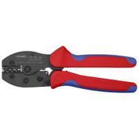 KNIPEX Crimper: For Non-Insulated Open Barrel Connectors, 8 5/8 in Overall Lg, Deluxe Cushion Grip (MPN 97 52 34). Key specifications — attr510581: KNIPEX; attr510807: No; attr510795: Controlled-Cycle - Crimping Pliers; attr545845: Non-Insulated Open Barrell.