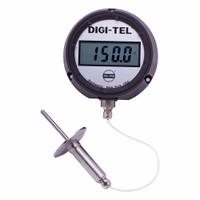 TEL-TRU Digital Thermometer: -75°F to -60°F /-60°C to 400°C, +/- 0.3C, 4.5 in Dial Dia (MPN SD4RB58113-P22023-10-C1010). Key specifications — Brand: TEL-TRU; Accuracy: +/- 0.3C.