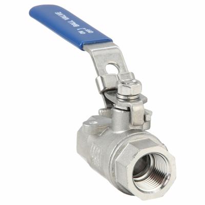 USA INDUSTRIALS Manual Two-Way Ball Valve: 1/2 in, 304 Stainless Steel, Straight Valve Body - Stainless Steel Ball Valves