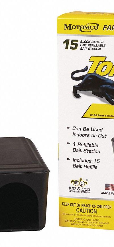 TOMCAT Rodent Station: Box Trap - Rodent Bait Stations