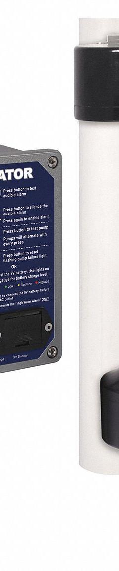 PRO SERIES PUMPS Float Switch: 115V AC, 15 A, For 1 hp Max. HP, Single Phase, Dual Vertical Float (MPN DVSA). Key specifications — Includes: Mechanical Float Switches; Rated Voltage: 115V AC; Brand: PRO SERIES PUMPS; Alerts Indicated: Pump Fail to Run; Current: 15 A.