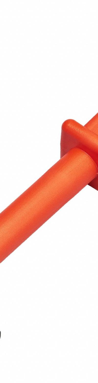 ITL Hand Ratchet: Round, Reversible, 7 in Overall Lg, Nylon Thermoplastic - Insulated Standard-Head Ratchets