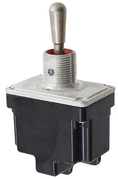 Honeywell Toggle Switch: 3 Position, 6 Connections, DPDT, Screw Terminals Connection - Panel-Mount Toggle Switches