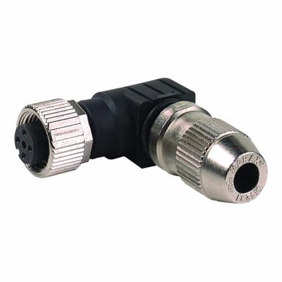 MURRELEKTRONIK Circular Connector: A Coded, 4 Socket, M12 Screw, IP67, IDC - Field-Wireable Industrial M12 Circular Connectors