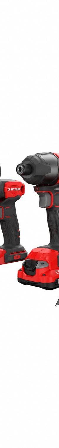 CRAFTSMAN Cordless Combination Kit: 6 Tools, 20 V DC Volt, Battery Included, V20*, 380UX0, CMCB202 (MPN CMCK601D2). Key specifications — attr1176460: Impact Driver.