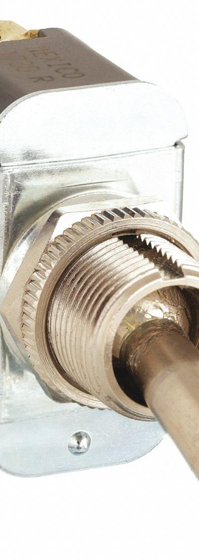 CARLING TECHNOLOGIES Toggle Switch: 3 Position - Panel-Mount Toggle Switches