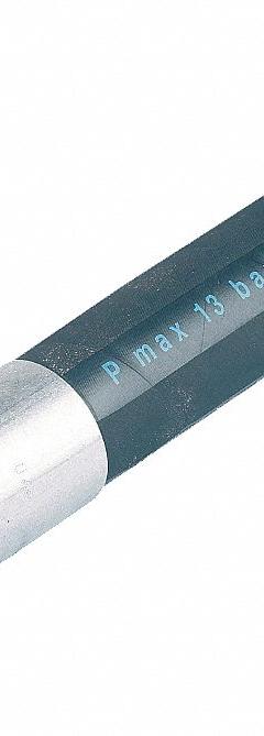 TRANSAIR Air Hose: 25 mm Hose Inside Dia., Black, 1 in F Push-to-Connect x 1 in M Push-to-Connect (MPN 1001E25 00 01). Key specifications — Hose Color: Black.