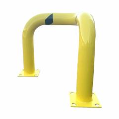 APPROVED VENDOR Corner Guard: Corner, 36 in Top Rail Ht, Mount Hardware Not Included, Guardrail (MPN 2WJJ2). Key specifications — Color: Yellow; Material: Steel; Rail Mounting Style: Floor Mounted; Includes Mid-Rail: Mid-Rail Not Included.