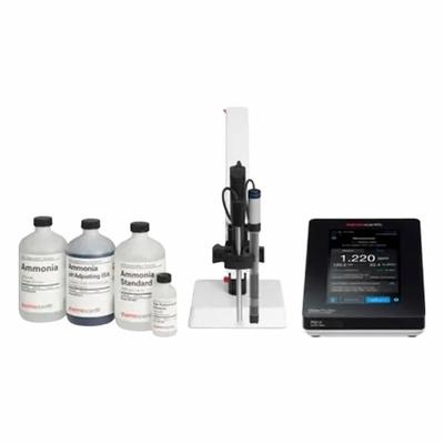 THERMO SCIENTIFIC pH Meter Kit: ORP/pH/Temp, Electrode Stand, -2 pH pH Range - Min - Benchtop pH Meters