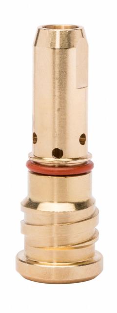 LINCOLN ELECTRIC Recessed Gas Diffuser: Magnum Pro, For Magnum Pro 450/550, Pro Curve 400 MIG Gun (MPN KP3155-1). Key specifications — Brand: LINCOLN ELECTRIC; For Contact Tip Series: Magnum Pro 550A; Diffuser to Tip Relationship: 1/4 in Recess; Connection Type: Threaded; Gas Diffuser Number: KP3155-1.