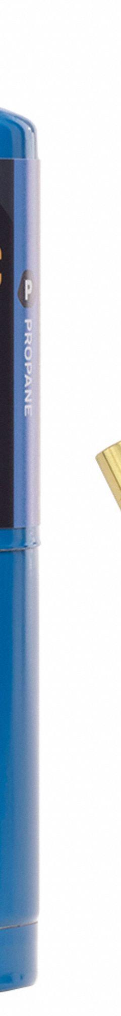 BERNZOMATIC Hand Torch w/ Cylinder: Pencil Flame, External Lighter, Fixed Tip (MPN UL100). Key specifications — Brand: BERNZOMATIC; Manufacturer Part Number: UL100; Compatible Fuel Type: Propane; Flame Adjustment: Adjustable Flame; Tip Type: Fixed Tip.