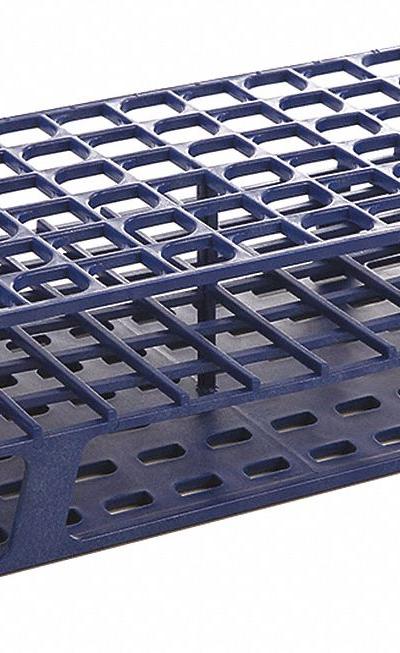 HEATHROW SCIENTIFIC Tube Rack: 2 7/8 in Overall Wd - Lab Storage Racks