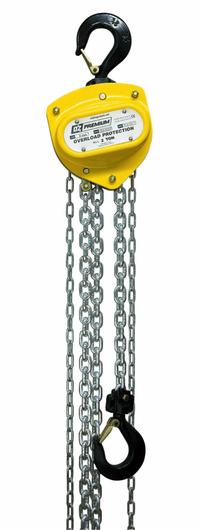 OZ LIFTING PRODUCTS Manual Chain Hoist: Hook Mounted - No Trolley, 4,000 lb Lifting Capacity (MPN OZ020-30CHOP). Key specifications — Body Material: Steel; Brand: OZ LIFTING PRODUCTS; Overload Protection Included: No.