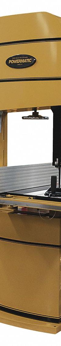 POWERMATIC Band Saw: Vertical, 230V AC, 20 in Throat Dp - Vertical, 2,300 to 4,400 SFPM, 1 Phase (MPN PM2013B). Key specifications — attr313141: 2,300 to 4,400 SFPM; attr313142: 10° Left to 45° Right; attr313144: 1; attr313145: Vertical; attr325087: POWERMATIC.
