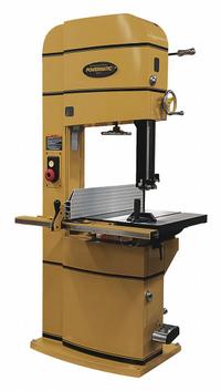 POWERMATIC Band Saw: Vertical, 230V AC, 20 in Throat Dp - Vertical, 2,300 to 4,400 SFPM, 1 Phase (MPN PM2013B). Key specifications — attr313141: 2,300 to 4,400 SFPM; attr313142: 10° Left to 45° Right; attr313144: 1; attr313145: Vertical; attr325087: POWERMATIC.