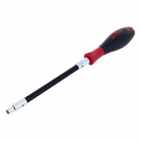WIHA Nut Driver: Metric, Flex Shaft Nut Driver, 5 mm Hex Size, 5 7/8 in Shank Lg, 150 mm Overall Lg (MPN 37235). Key specifications — attr1214505: WIHA.